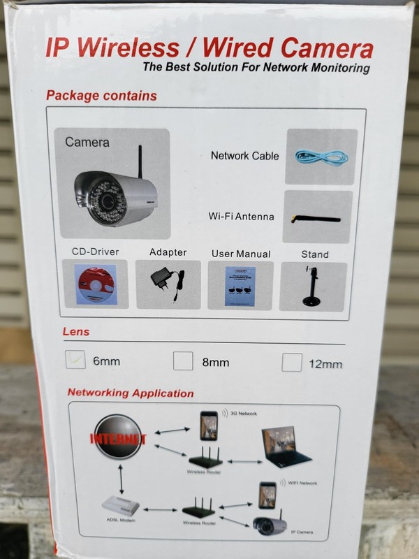 Outdoor Foscam FI8905W Wireless IP Camera 720p HD WiFi 6mm Motion Detector 😃😍 gallery