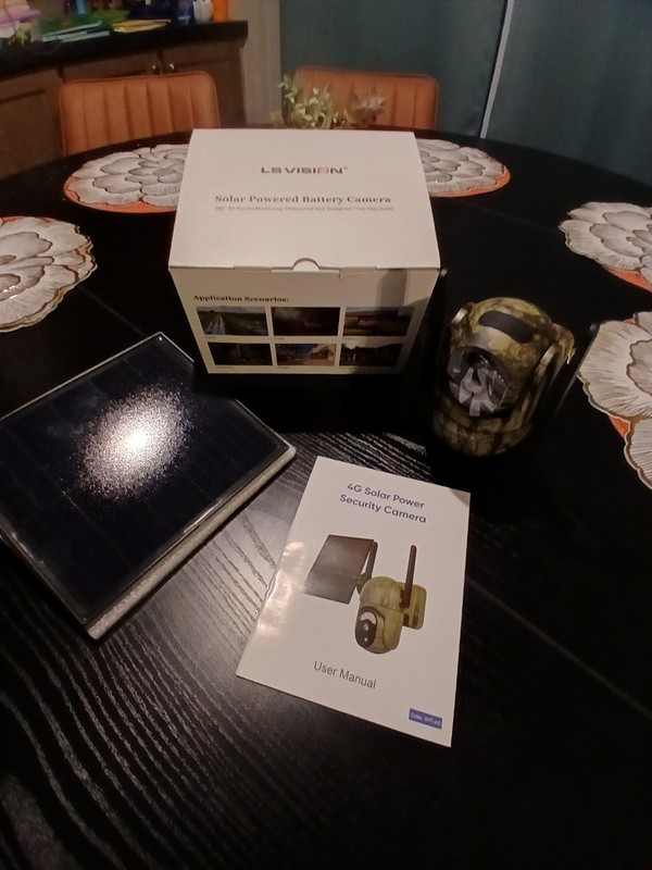 Solar Powered Battery Camera LS Vision gallery