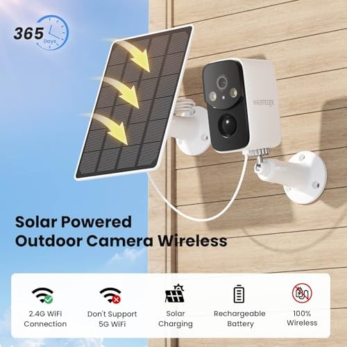 Solar Security Cameras Wireless Outdoor, WiFi Cameras for Home Security, gallery