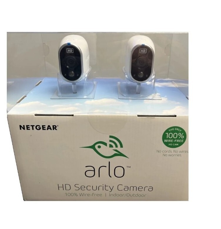 Arlo Wireless Camera Security System by Netgear VMS3230C New Retail opened Box