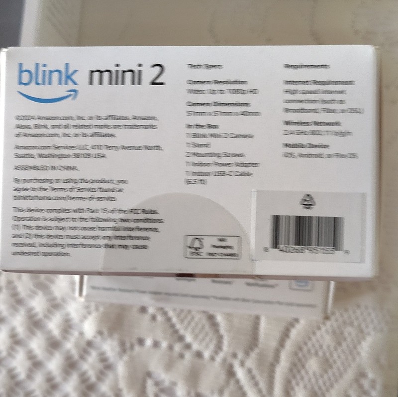 Blink Mini 2 Indoor/Outdoor Wireless Plug-In Security Camera HD Video Alexa gallery