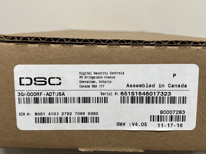 ADT DSC 3G4000RF-ADTUSA 3G (HSPA) WIRELESS ALARM COMMUNICATOR - V4.05 gallery