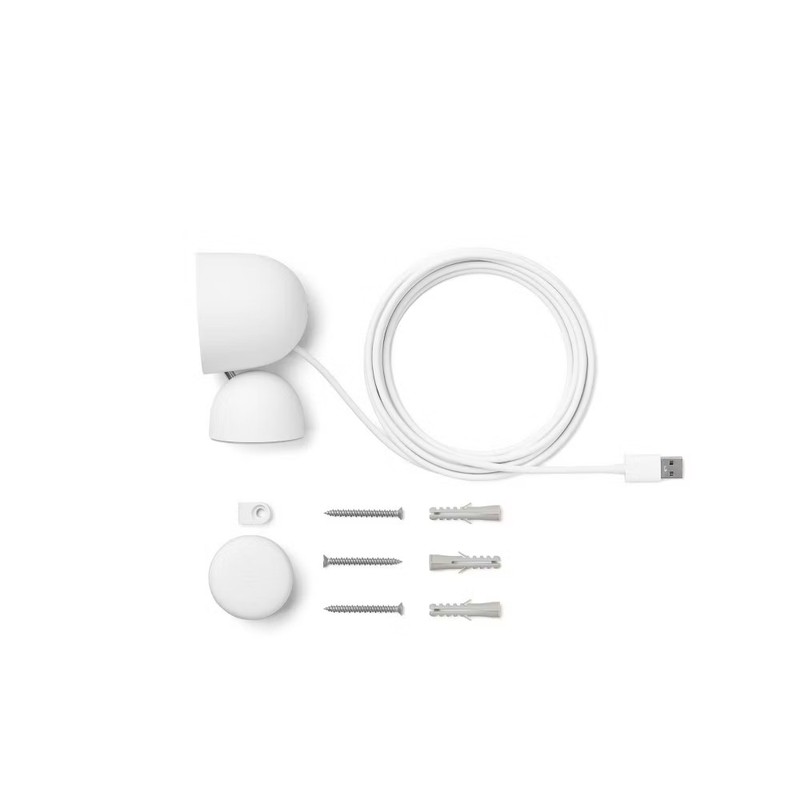 Google Nest Cam (Indoor, Wired) - White gallery