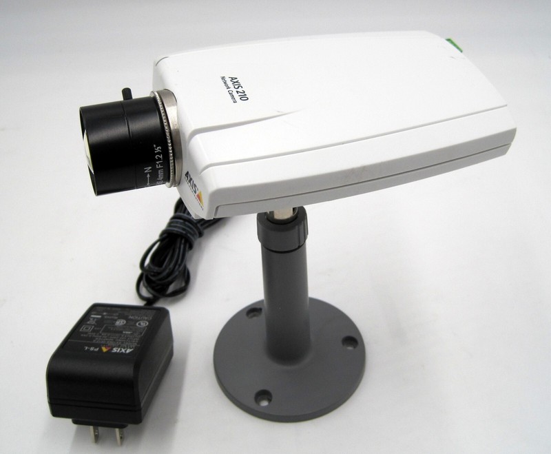 AXIS 210 NETWORK CAMERA W/Power supply gallery