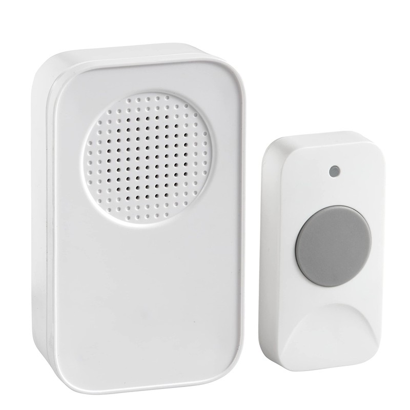 Newhouse Hardware WCMP White Plug-In Wireless Door Chime Kit |