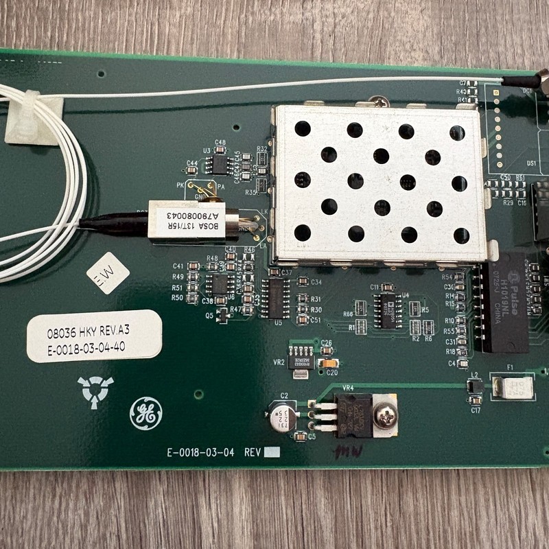 GE Security S7714DT-RST1 Fiber Optic Data Transceiver Rack Module Card gallery