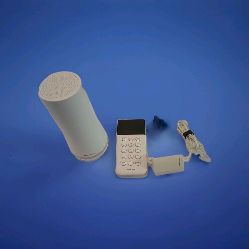 SimpliSafe Home Security System Base Station SSBS3 W Keypad SSKP3 Tested Working