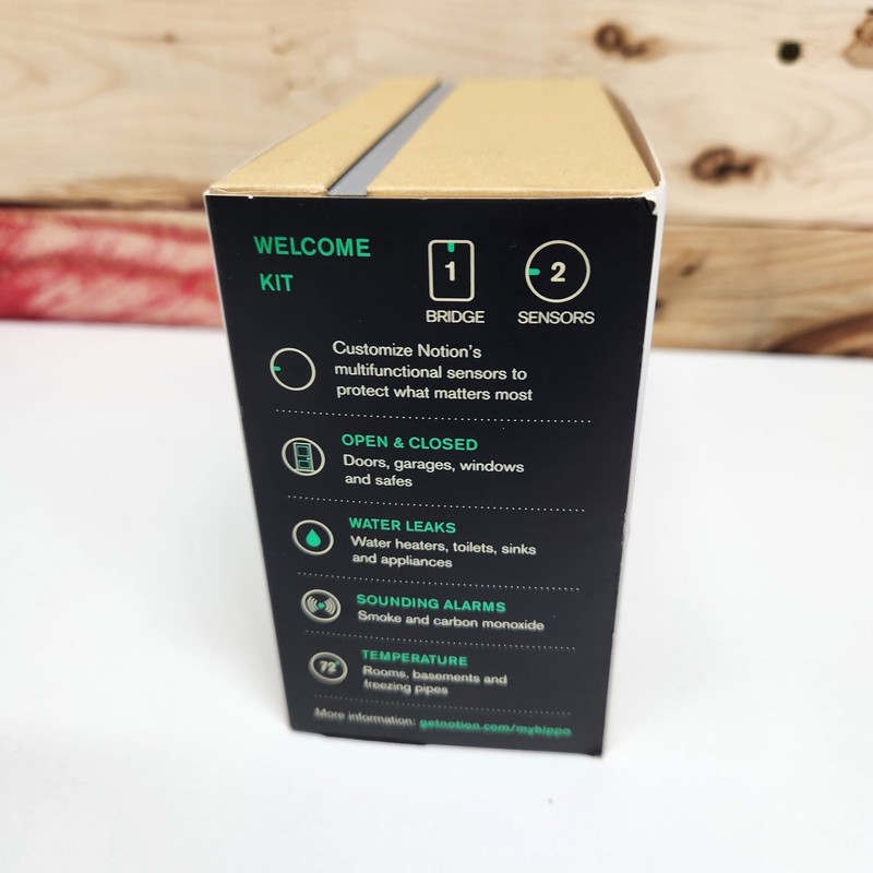 Hippo Smart Home Monitoring System Notion Notb-2S1BW-HIP-H Open Box gallery
