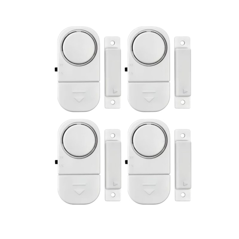 Magnetic Door & Window Sensor Alarm Set - Set of 4 gallery