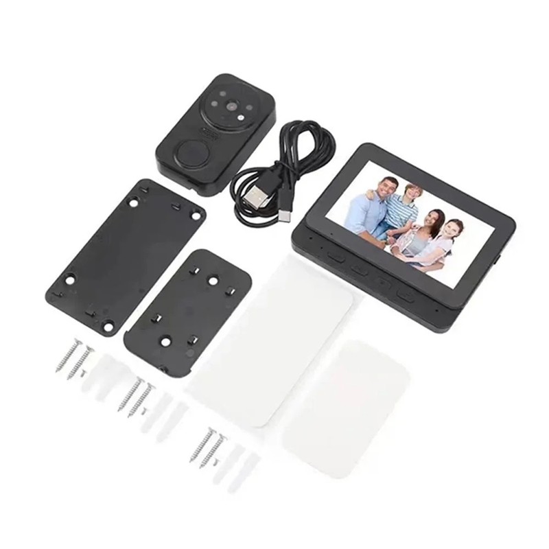 Wireless HD Video Doorbell with Night Vision, Two-Way Intercom, Easy Install gallery