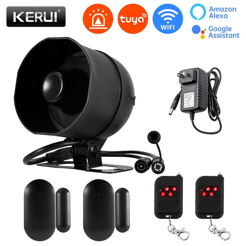 KERUI WiFi Home Alarm Security System Garage Door Sensor PIR Motion Detector USA
