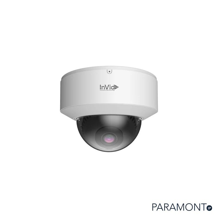 4 InVid Paramont 4MP IP Outdoor Dome Fixed AI Camera PAR-P4DRIR28NH-AI gallery