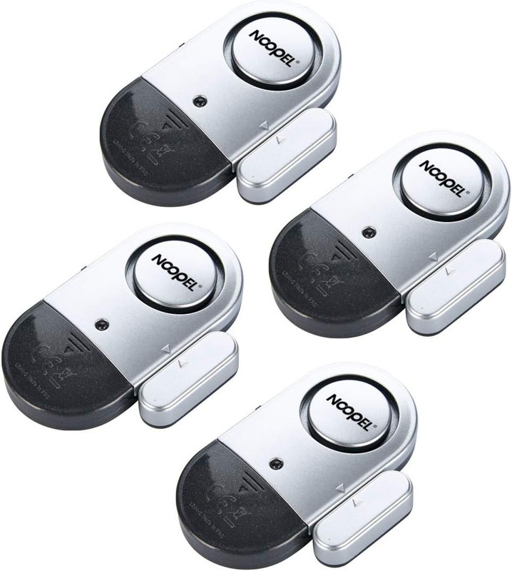 Door Alarms When Opened, 4 Pack 120DB Loud Pool Alarms for Doors, Window Alarm