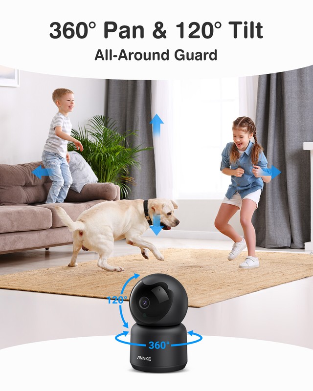 ANNKE 1080P Wireless IP Security Camera Home 2MP WIFI PIR Motion Two-Way Audio gallery
