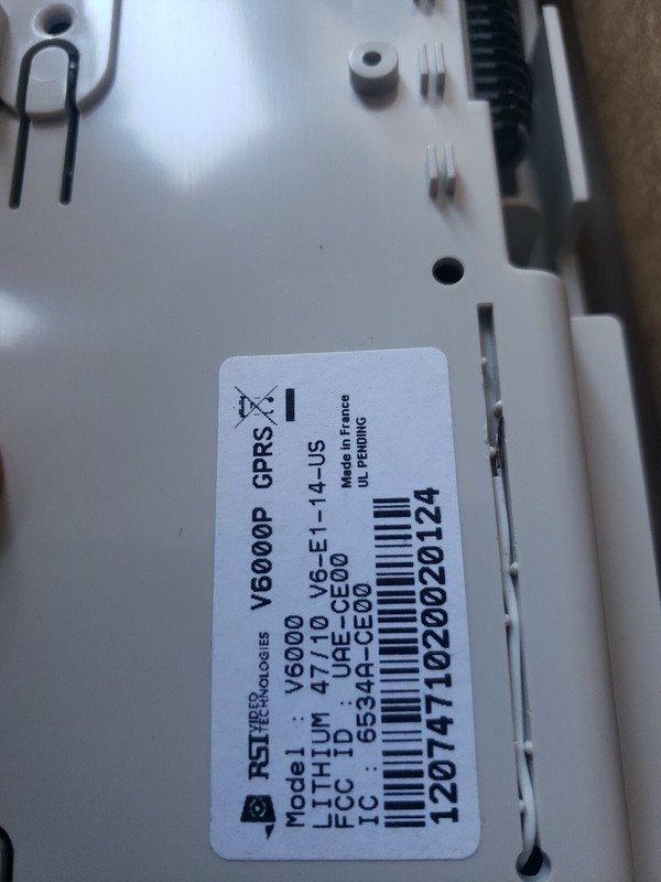 Videofied - V6000GPRS - Interface Panel, Pro, GPRS model v6000 gallery