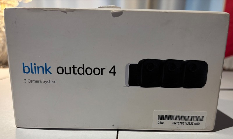 Blink Outdoor 4th Gen Battery-Powered Smart Security Camera System 3-Pack NEW gallery