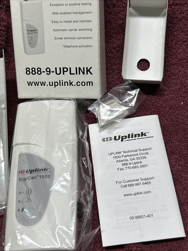 UPLINK Digicell 1500 Cellular Dial Alarm Security NEW!!! gallery