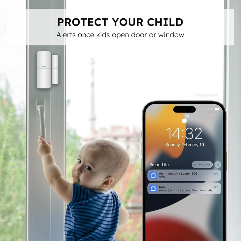 Wireless Smart Home Security - Alexa Compatible Alarm System gallery
