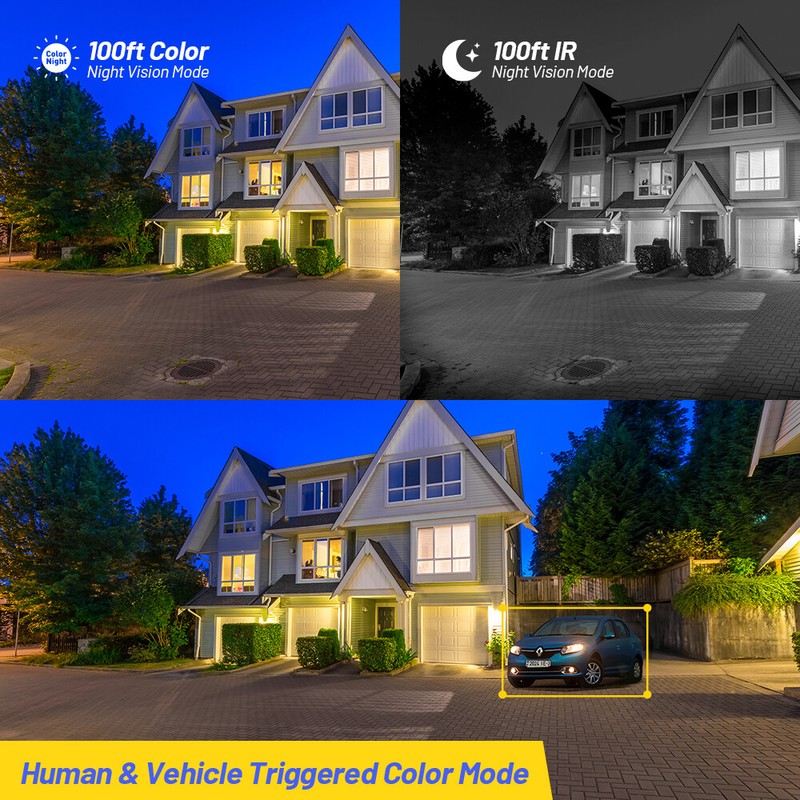 ANNKE 32CH 12MP NVR 4K POE AI Security Camera System Audio Recording Color Night gallery