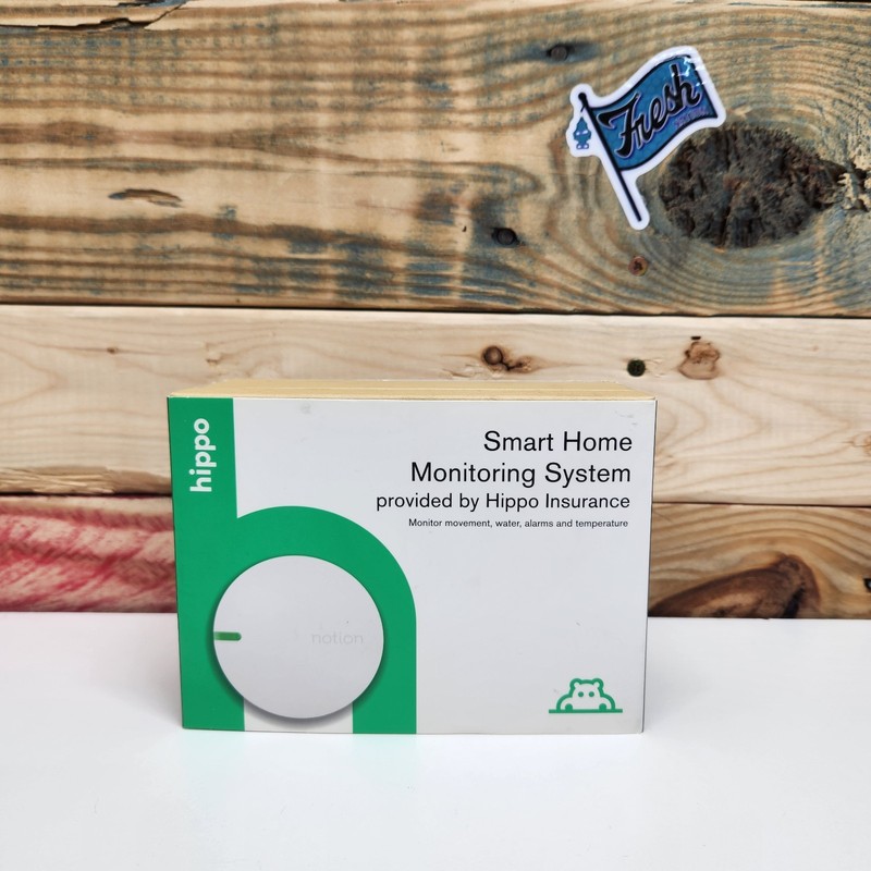 Hippo Smart Home Monitoring System Notion Notb-2S1BW-HIP-H Open Box