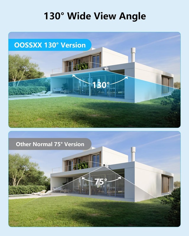 (2026 New) 5MP Wireless Security Camera System, 10CH Expandable NVR with 4 Du... gallery