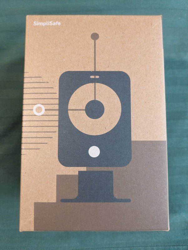 NEW SimpliSafe SimpliCam Model SSCM2 – Wireless Indoor Security Camera – New