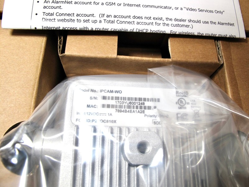 Honeywell iPCAM-WO Wired/Wireless Color Outdoor IP Camera gallery