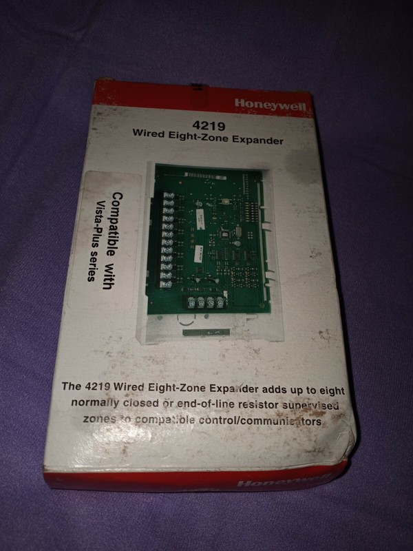 NEW Honeywell Ademco 4219 Wired 8-Zone Expander NEW in Box - Read Description gallery