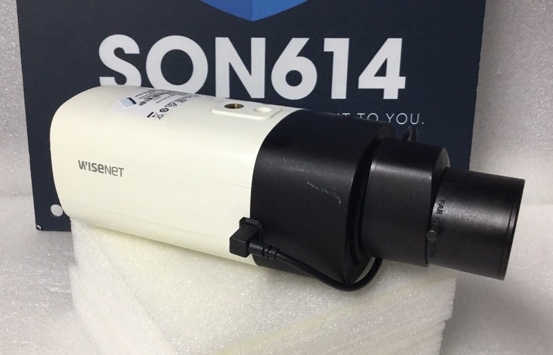 Wisenet XNB-6000 Surveillance IP Network Color Camera W/ 2MP IR Lens 2.8-9mm gallery