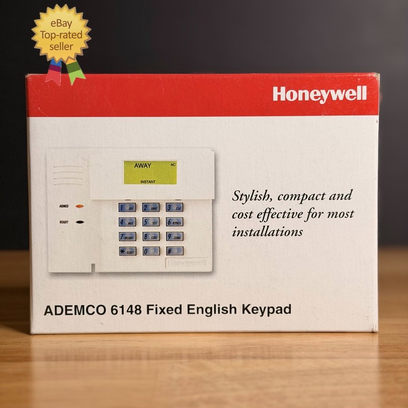 NEW Honeywell Ademco 6148 Fixed English Keypad Home Display - FAST SHIP⚠️SEALED