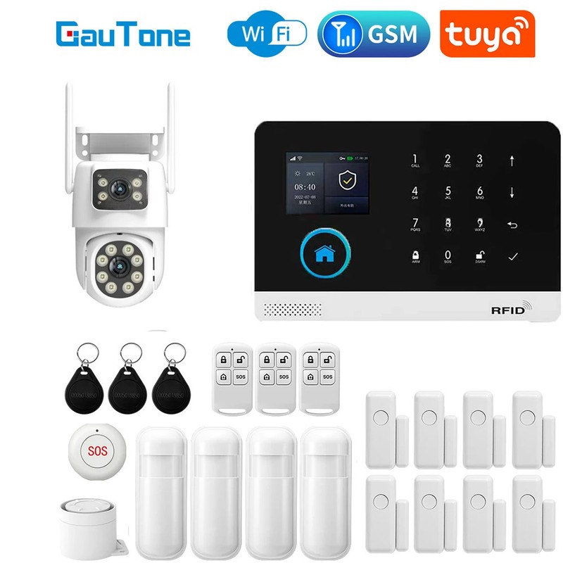 Smart WiFi GSM Home Security Alarm System - APP Control Wireless Anti-Theft New gallery