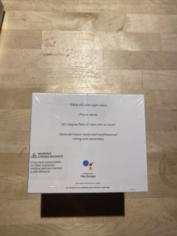 Google Nest Cam Nest Pro Edition - Model G3AL9 - one is new one is open box gallery