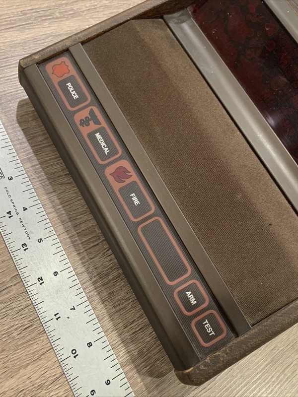 Vintage Security Control Panel - Knight Protective Industries Model 101, Burglar gallery