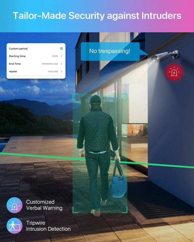 ZOSI 5MP POE IP Security Camera AI Human Face/Voice Activity Detect 2-Way Audio gallery