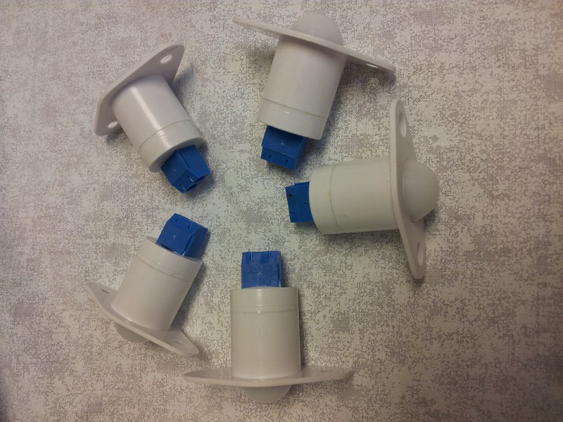 5 Plunger Ball Alarm Switch Reed Terminal Recessed Hidden Contact Sensor Ademco