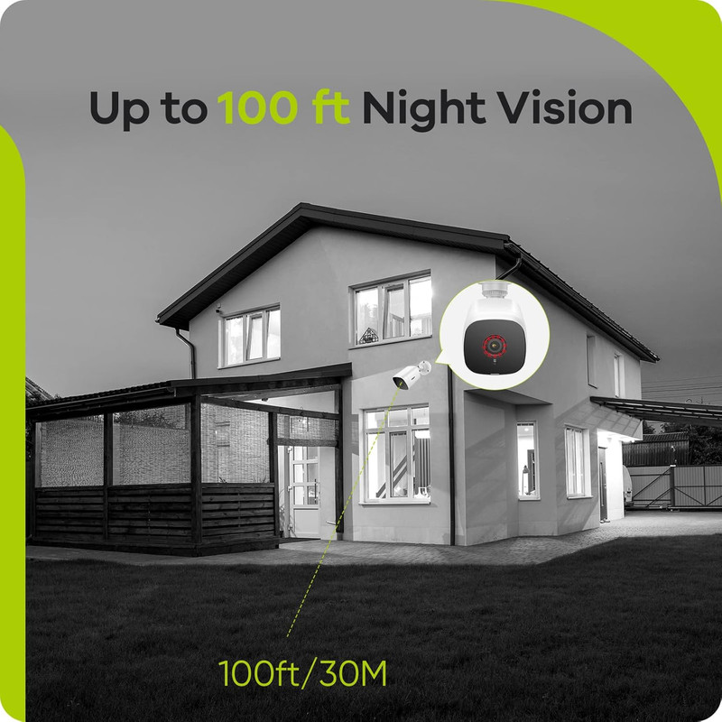 8CH Full 1080P Security Camera System CCTV Camera Night Vision Surveillance Came gallery