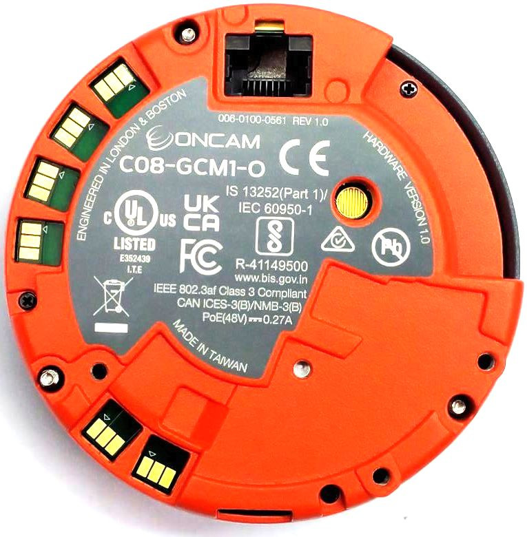 Oncam C-08 Security Camera Module Indoor 360 Degree Fisheye 8MP C08-GCM1-0 gallery