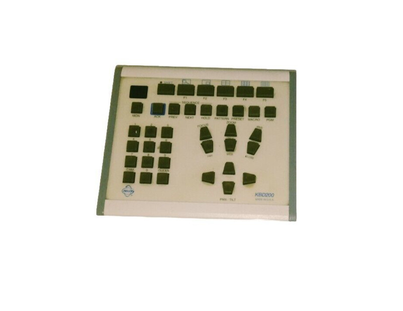 PELCO KBD200 Security Camera Monitor Control Keypad CCTV 12VAC