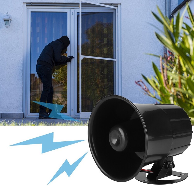 Outdoor Security Alarm Siren Loud Alarm Horn 110dB ZOK gallery