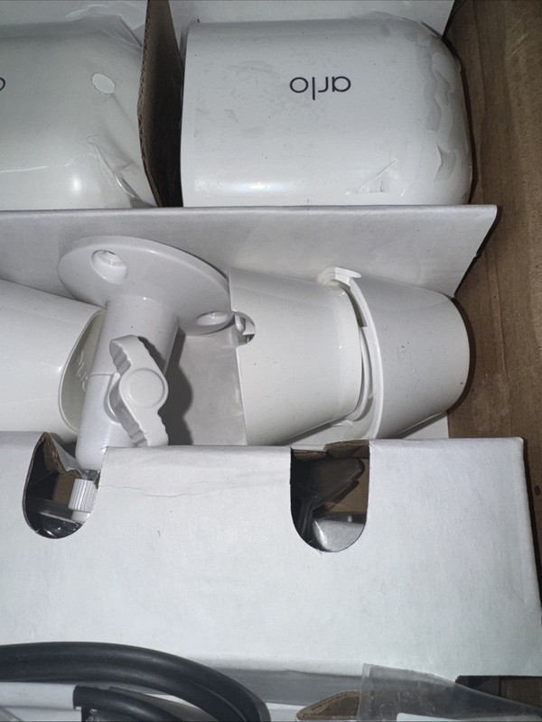 Arlo Pro 4 Spotlight 4 Camera Security Bundle - White gallery
