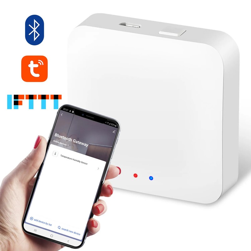 Zigbee Gateway Wired Wireless Tuya WiFi BLE Smart Home Bridge Remote FOR Alexa