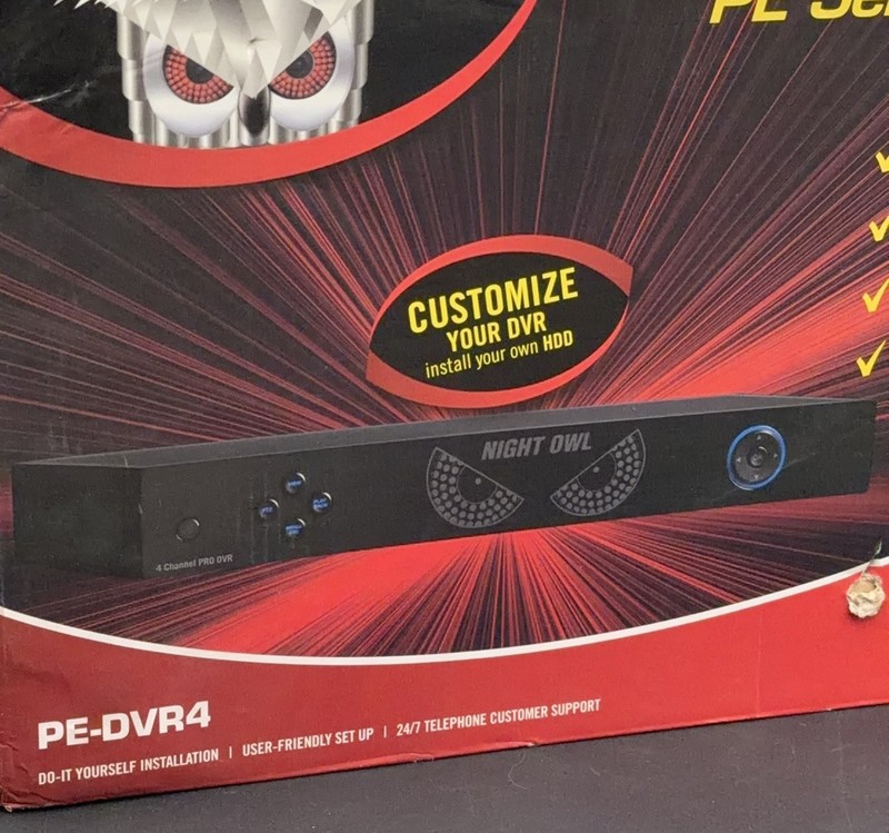 NEW Night Owl 4 Channel DVR Model: PE-DVR4 960H - No Hard drive, Fits Up To 2TB gallery