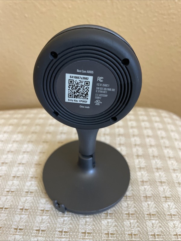 Google Nest Cam Indoor Security Camera 1st Gen with Magnetic Stand (A0005) gallery