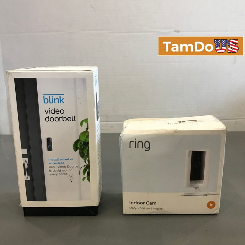Ring Indoor Cam & Blink Video Doorbell