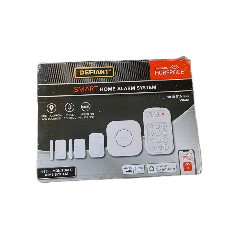 Defiant Smart Home Alarm System with WiFi and Bluetooth, Powered by Hubspace