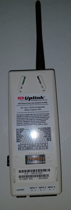 Uplink DigiCell 1500 Cellular Dialer for Alarm Security gallery