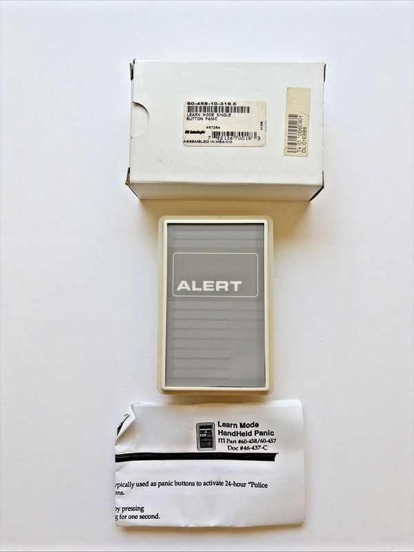 ITI Learn Mode Single Button Panic (60-458-10-319.5) GE Security gallery