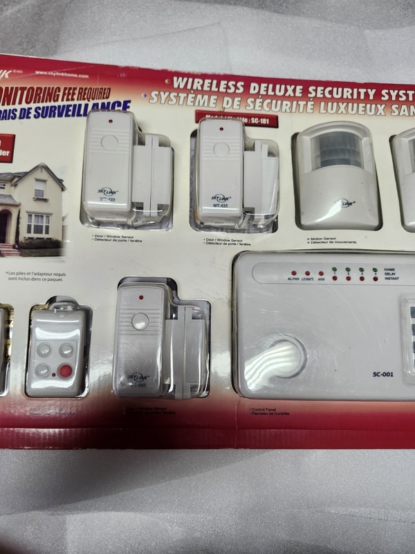 Sky Link Wireless Deluxe Security System New Sealed gallery
