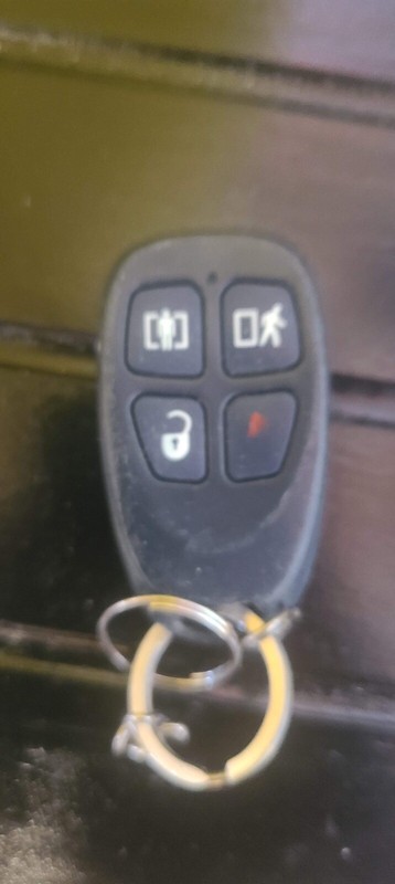 DSC WS4939 Wireless 4-Button Remote Alarm Keyfob ADT
