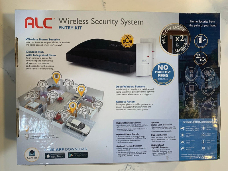 ALC Wireless Security System Entry Kit AHS612 gallery